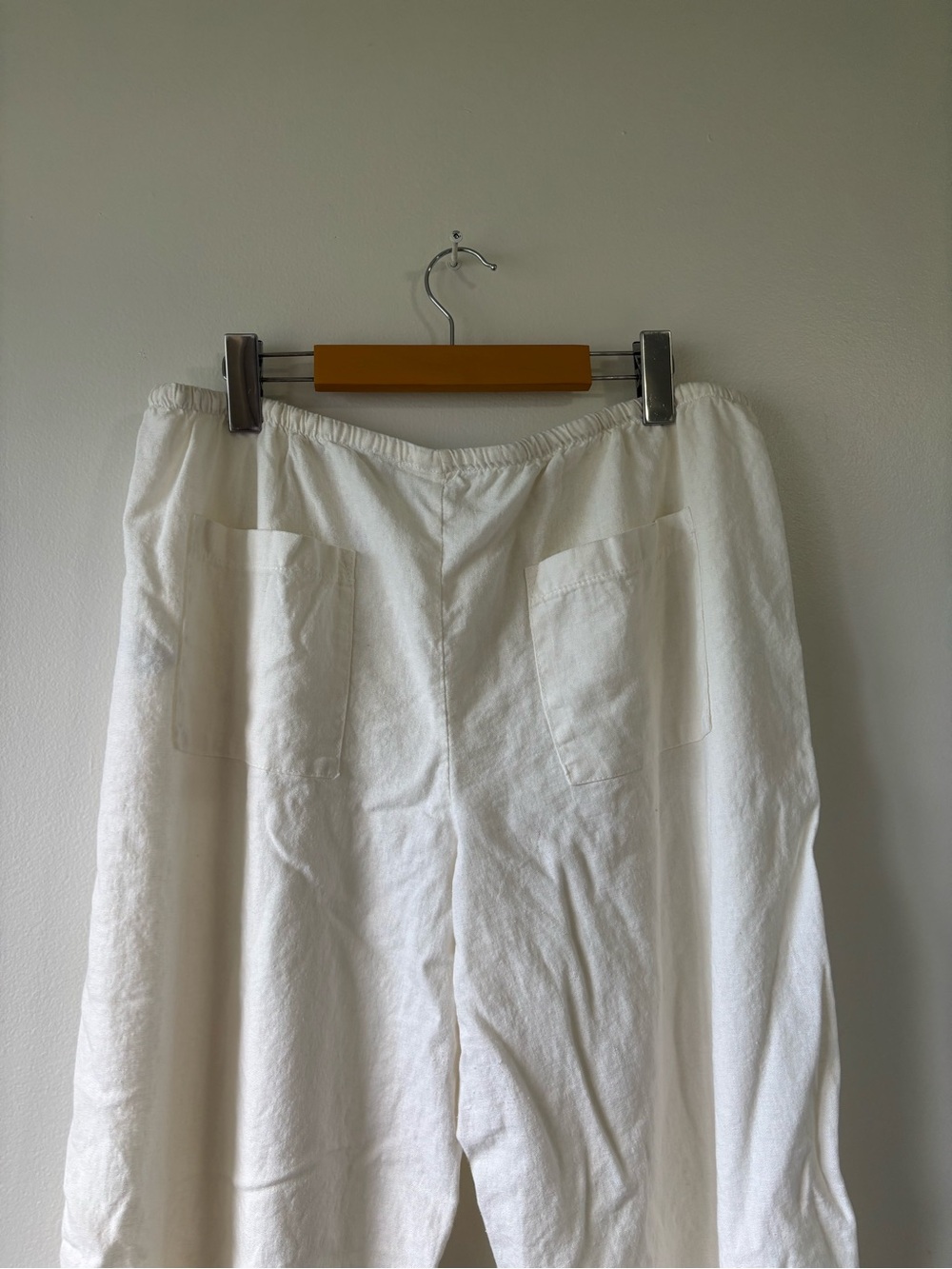 Garage Millie Linen Blend Pull-on Pants - Picture 9 of 11